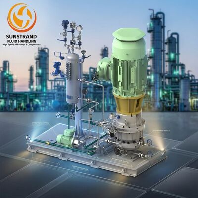 İyi bir fiyat. Sundyne LMV 311 Değiştirme Yüksek Hızlı Merkezkaç Pompası 56 kW 75 HP çevrimiçi