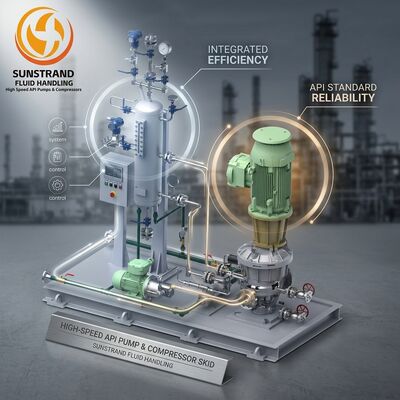 İyi bir fiyat. 37KW Sundyne LMV 322 Yedek Yüksek Hızlı Santrifüj Pompalar 4.0MPa çevrimiçi