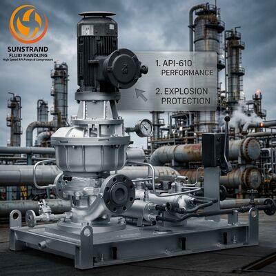 İyi bir fiyat. Ağır Görevli Hidrokarbon İşleme Yüksek Hızlı Merkezkaç Pompaları Sundyne LMV 322 Değiştirme çevrimiçi